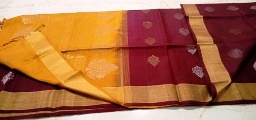 SOFT SILK SAREE WITH BLOUSE